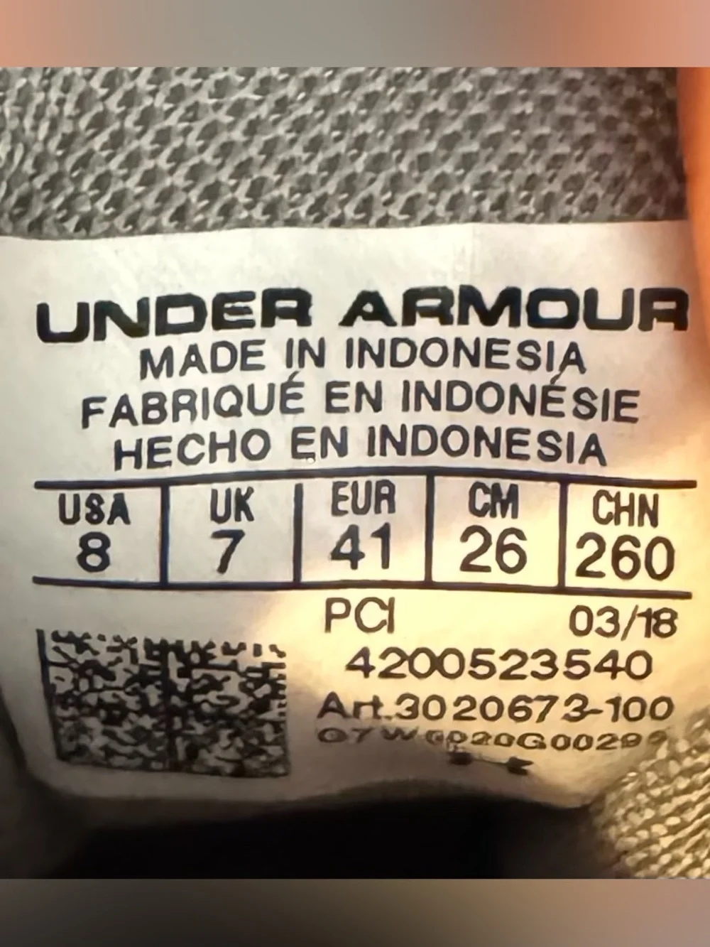 Under Armour Micro G Assert 7 Running/Athletic Shoe